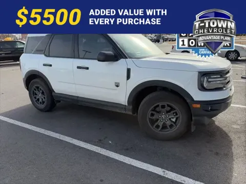 White 2024 Ford Bronco Sport Big Bend for sale in Tulsa, OK