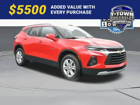 Red 2022 Chevrolet Blazer LT for sale in Tulsa, OK