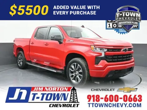 Red 2022 Chevrolet Silverado 1500 RST for sale in Tulsa, OK