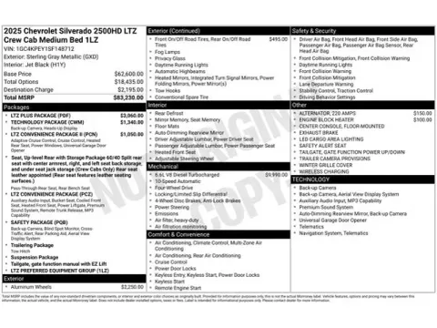 Another view of 2025 Chevrolet Silverado 2500HD LTZ for sale in Tulsa, OK at Jim Norton T-Town Chevrolet