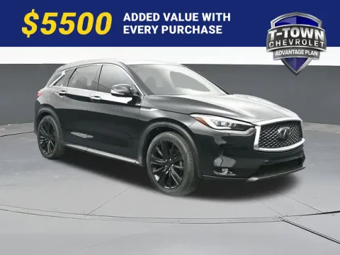Black 2020 INFINITI QX50 Sensory for sale in Tulsa, OK