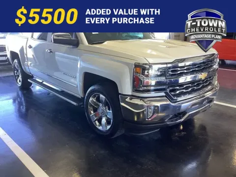 White 2017 Chevrolet Silverado 1500 LTZ for sale in Tulsa, OK