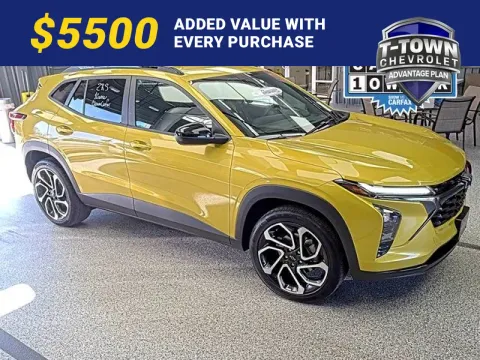 Yellow 2024 Chevrolet Trax 2RS for sale in Tulsa, OK