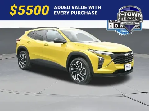 Yellow 2024 Chevrolet Trax 2RS for sale in Tulsa, OK