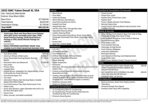 Another view of 2022 GMC Yukon XL Denali for sale in Tulsa, OK at Jim Norton T-Town Chevrolet