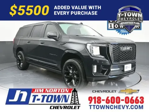 Black 2021 GMC Yukon XL Denali for sale in Tulsa, OK