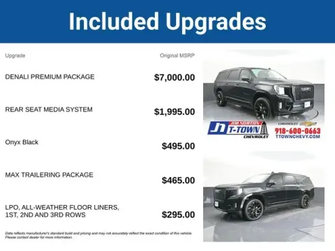 More photos of 2021 GMC Yukon XL Denali at Jim Norton T-Town Chevrolet, OK