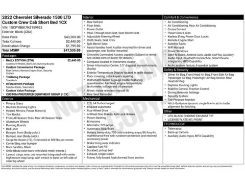 Another view of 2022 Chevrolet Silverado 1500 LTD Custom for sale in Tulsa, OK at Jim Norton T-Town Chevrolet