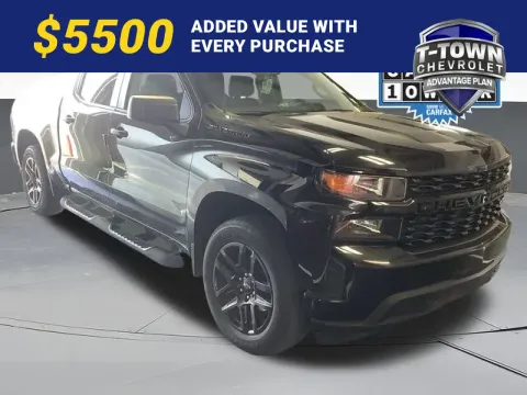 Black 2022 Chevrolet Silverado 1500 LTD Custom for sale in Tulsa, OK