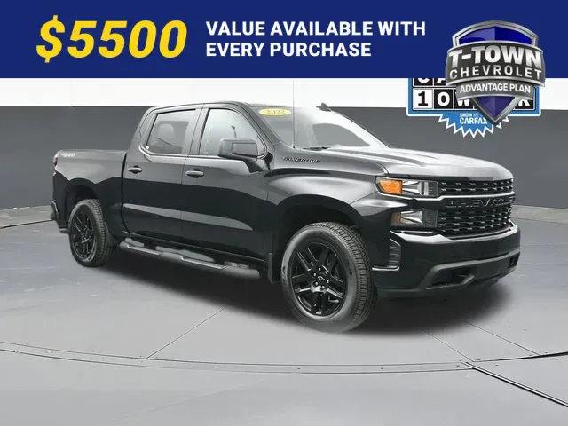 Black 2022 Chevrolet Silverado 1500 LTD Custom for sale in Tulsa, OK
