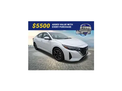 White 2025 Nissan Sentra SV for sale in Tulsa, OK