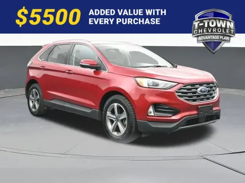 Red 2020 Ford Edge SEL for sale in Tulsa, OK