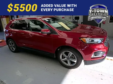 Red 2020 Ford Edge SEL for sale in Tulsa, OK