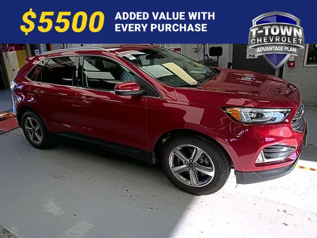 Red 2020 Ford Edge SEL for sale in Tulsa, OK