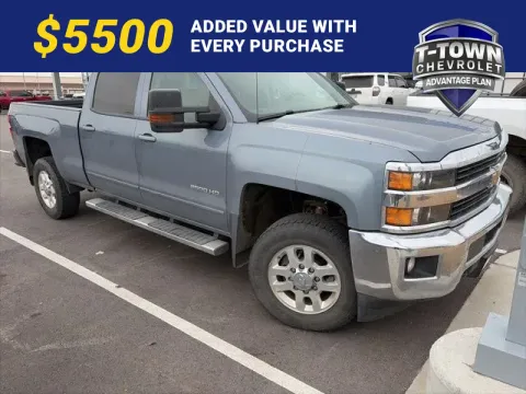 Gray 2015 Chevrolet Silverado 2500HD LT for sale in Tulsa, OK