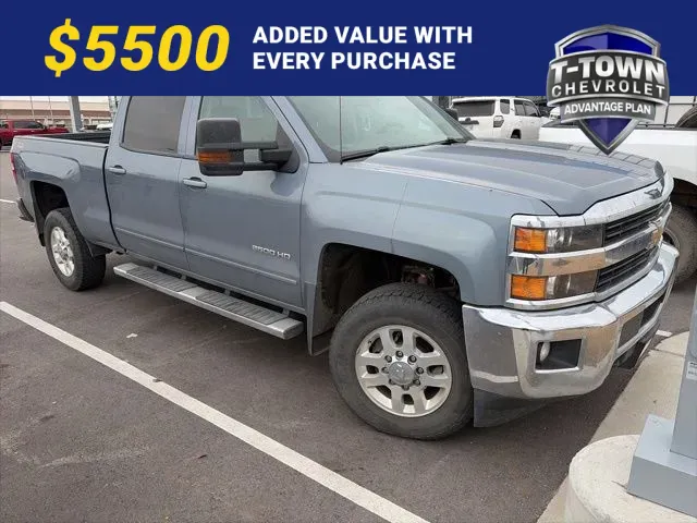 Gray 2015 Chevrolet Silverado 2500HD LT for sale in Tulsa, OK
