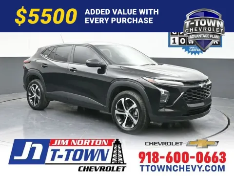 Black 2024 Chevrolet Trax 1RS for sale in Tulsa, OK