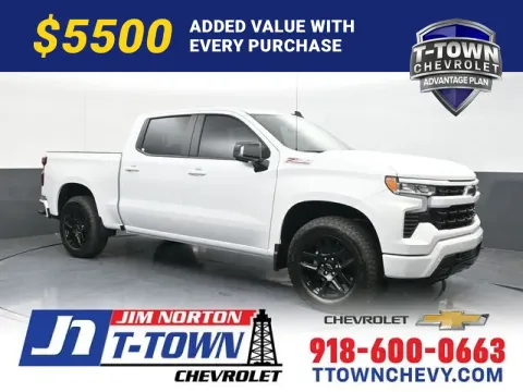 White 2026 Chevrolet Silverado 1500 RST for sale in Tulsa, OK