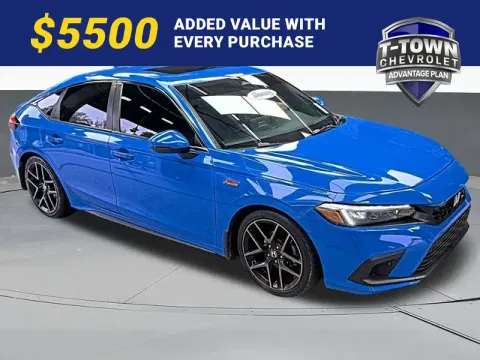 Blue 2024 Honda Civic Sport Touring for sale in Tulsa, OK