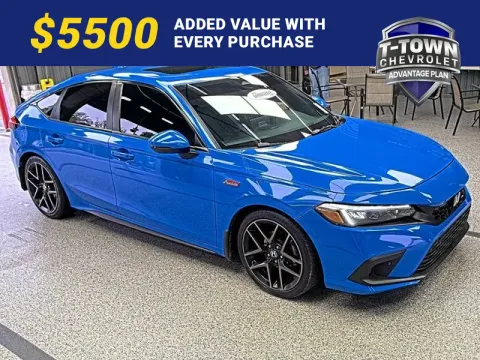 Blue 2024 Honda Civic Sport Touring for sale in Tulsa, OK