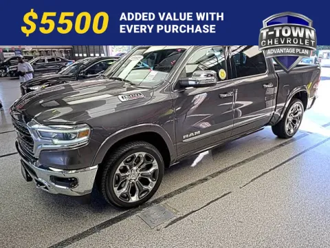 Gray 2021 Ram 1500 Limited for sale in Tulsa, OK