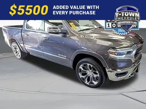 Gray 2021 Ram 1500 Limited for sale in Tulsa, OK