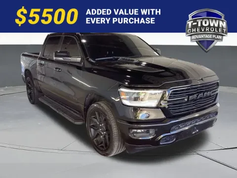 Black 2023 Ram 1500 Laramie for sale in Tulsa, OK