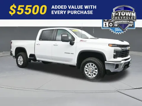 White 2024 Chevrolet Silverado 2500HD LT for sale in Tulsa, OK