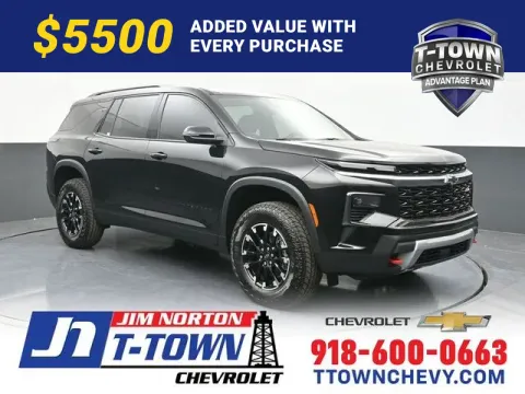 Black 2026 Chevrolet Traverse Z71 for sale in Tulsa, OK