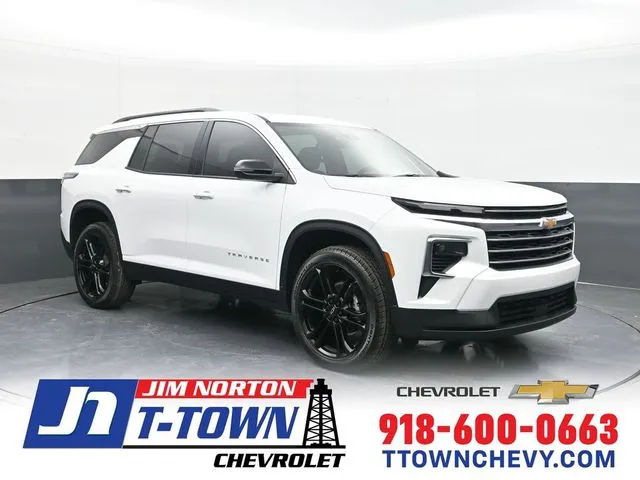 White 2026 Chevrolet Traverse LT for sale in Tulsa, OK