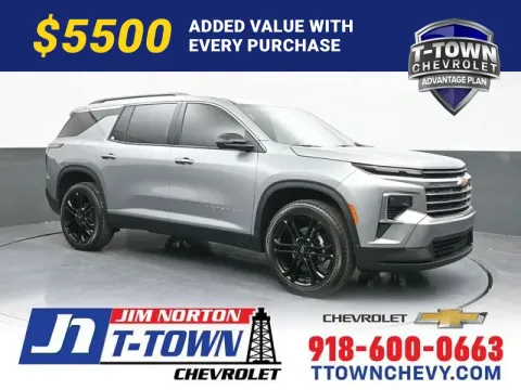 Gray 2026 Chevrolet Traverse LT for sale in Tulsa, OK