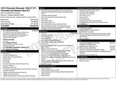 Another view of 2015 Chevrolet Silverado 1500 LT for sale in Tulsa, OK at Jim Norton T-Town Chevrolet