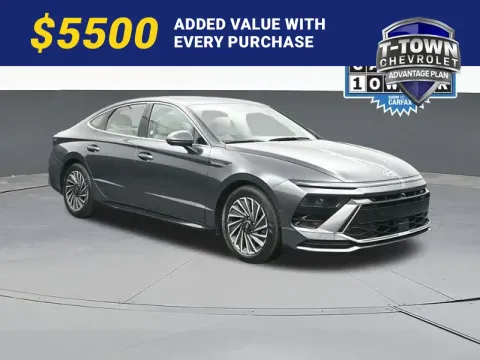 Gray 2024 Hyundai Sonata Hybrid Limited for sale in Tulsa, OK