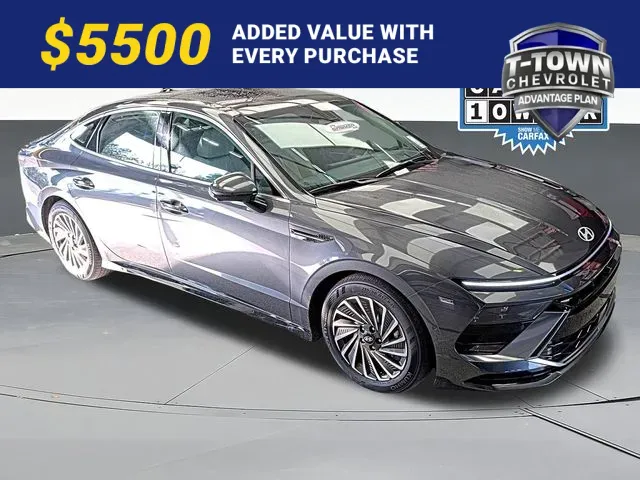 Gray 2024 Hyundai Sonata Hybrid Limited for sale in Tulsa, OK