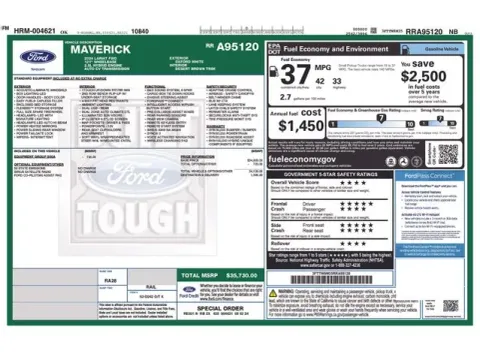 Another view of 2024 Ford Maverick Lariat for sale in Tulsa, OK at Jim Norton T-Town Chevrolet