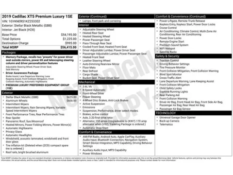 Another view of 2019 Cadillac XT5 Premium Luxury for sale in Tulsa, OK at Jim Norton T-Town Chevrolet