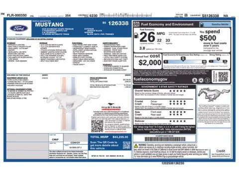 Another view of 2025 Ford Mustang EcoBoost Premium for sale in Tulsa, OK at Jim Norton T-Town Chevrolet
