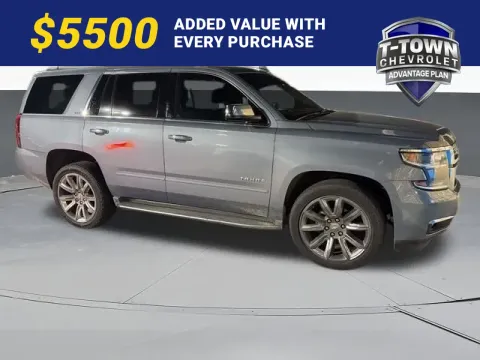 Gray 2015 Chevrolet Tahoe LTZ for sale in Tulsa, OK