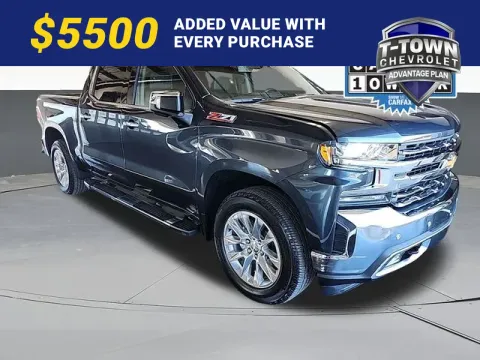 Gray 2020 Chevrolet Silverado 1500 LTZ for sale in Tulsa, OK