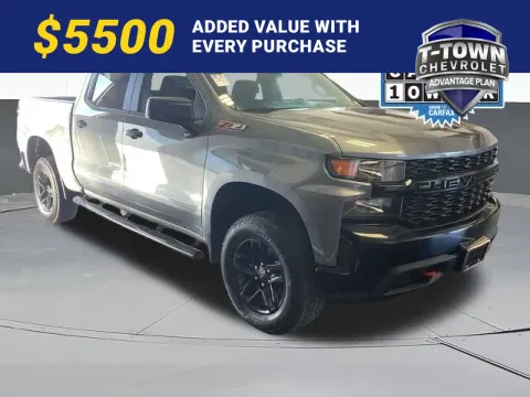 Gray 2019 Chevrolet Silverado 1500 Custom Trail Boss for sale in Tulsa, OK