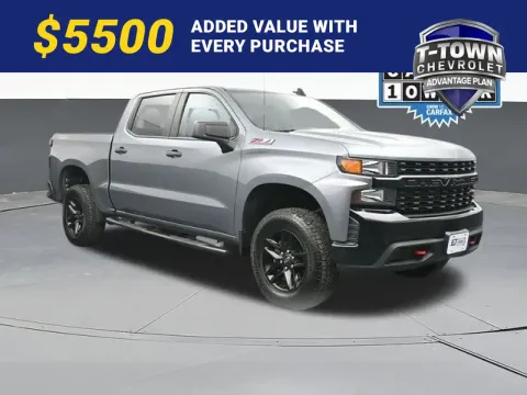 Gray 2019 Chevrolet Silverado 1500 Custom Trail Boss for sale in Tulsa, OK