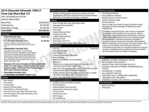 Another view of 2019 Chevrolet Silverado 1500 LT for sale in Tulsa, OK at Jim Norton T-Town Chevrolet