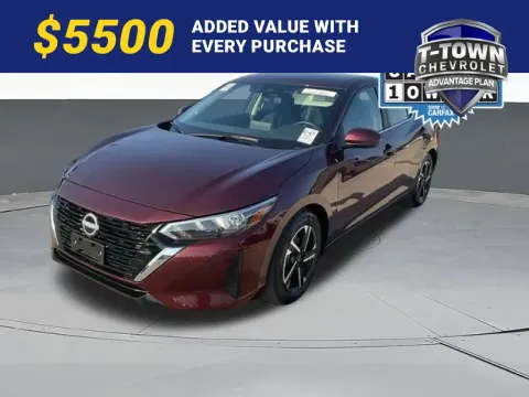 Red 2025 Nissan Sentra SV for sale in Tulsa, OK