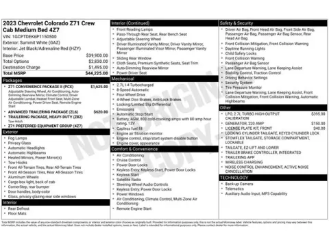 Another view of 2023 Chevrolet Colorado Z71 for sale in Tulsa, OK at Jim Norton T-Town Chevrolet