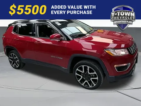 Red 2018 Jeep Compass Limited for sale in Tulsa, OK