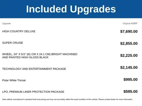 Another view of 2026 Chevrolet Tahoe High Country for sale in Tulsa, OK at Jim Norton T-Town Chevrolet