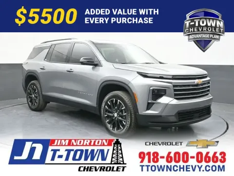 Gray 2026 Chevrolet Traverse LT for sale in Tulsa, OK