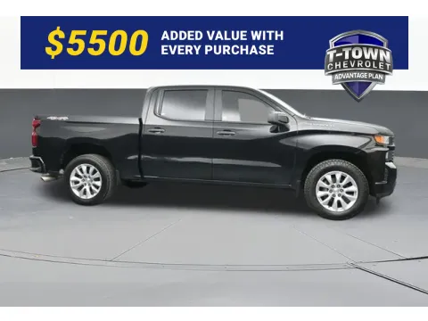 Black 2019 Chevrolet Silverado 1500 Custom for sale in Tulsa, OK