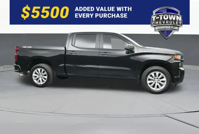 Black 2019 Chevrolet Silverado 1500 Custom for sale in Tulsa, OK