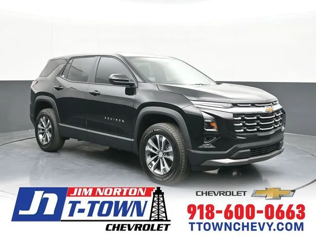 Black 2026 Chevrolet Equinox LT for sale in Tulsa, OK